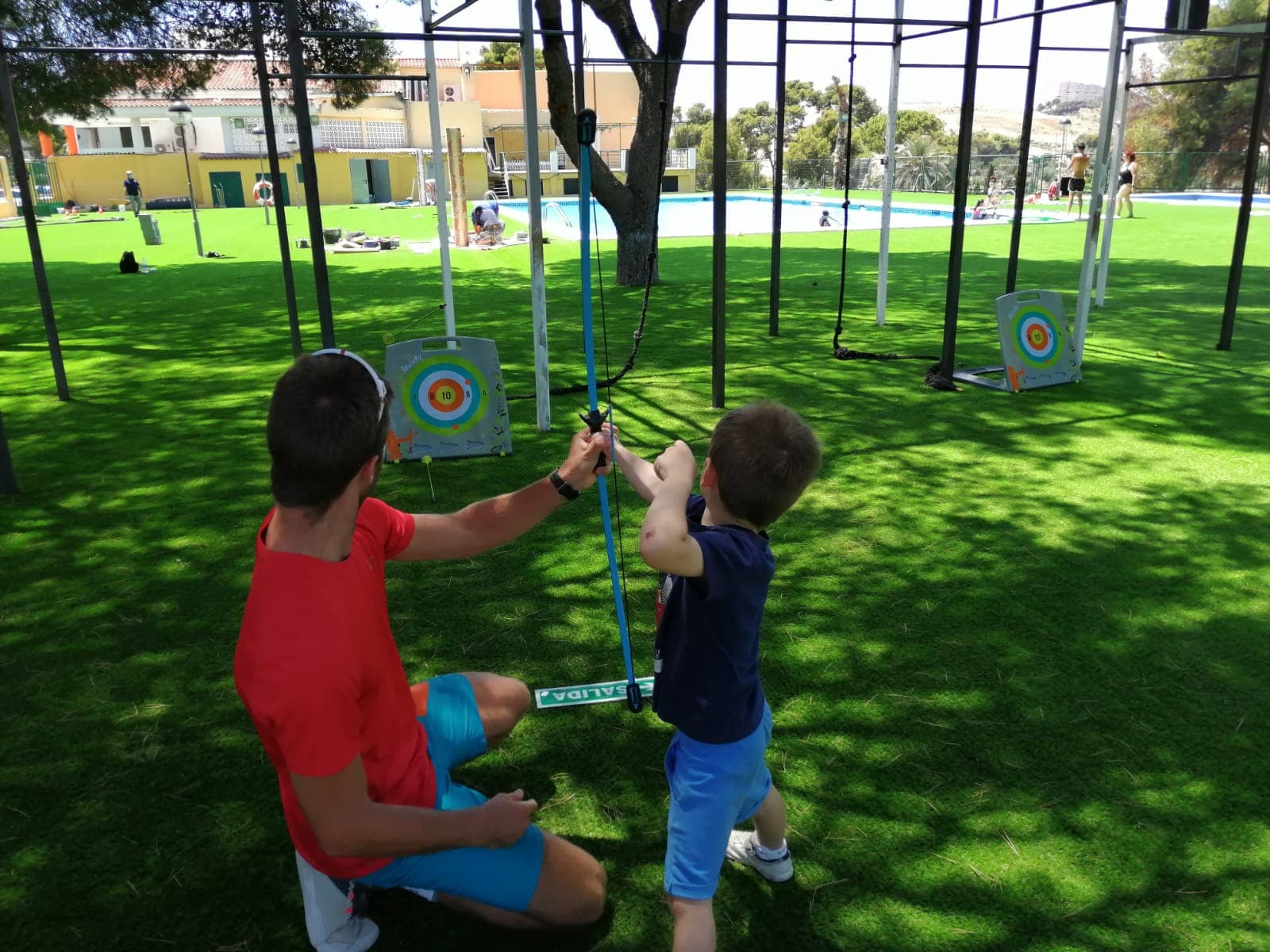 Taller creativo en el campus de verano