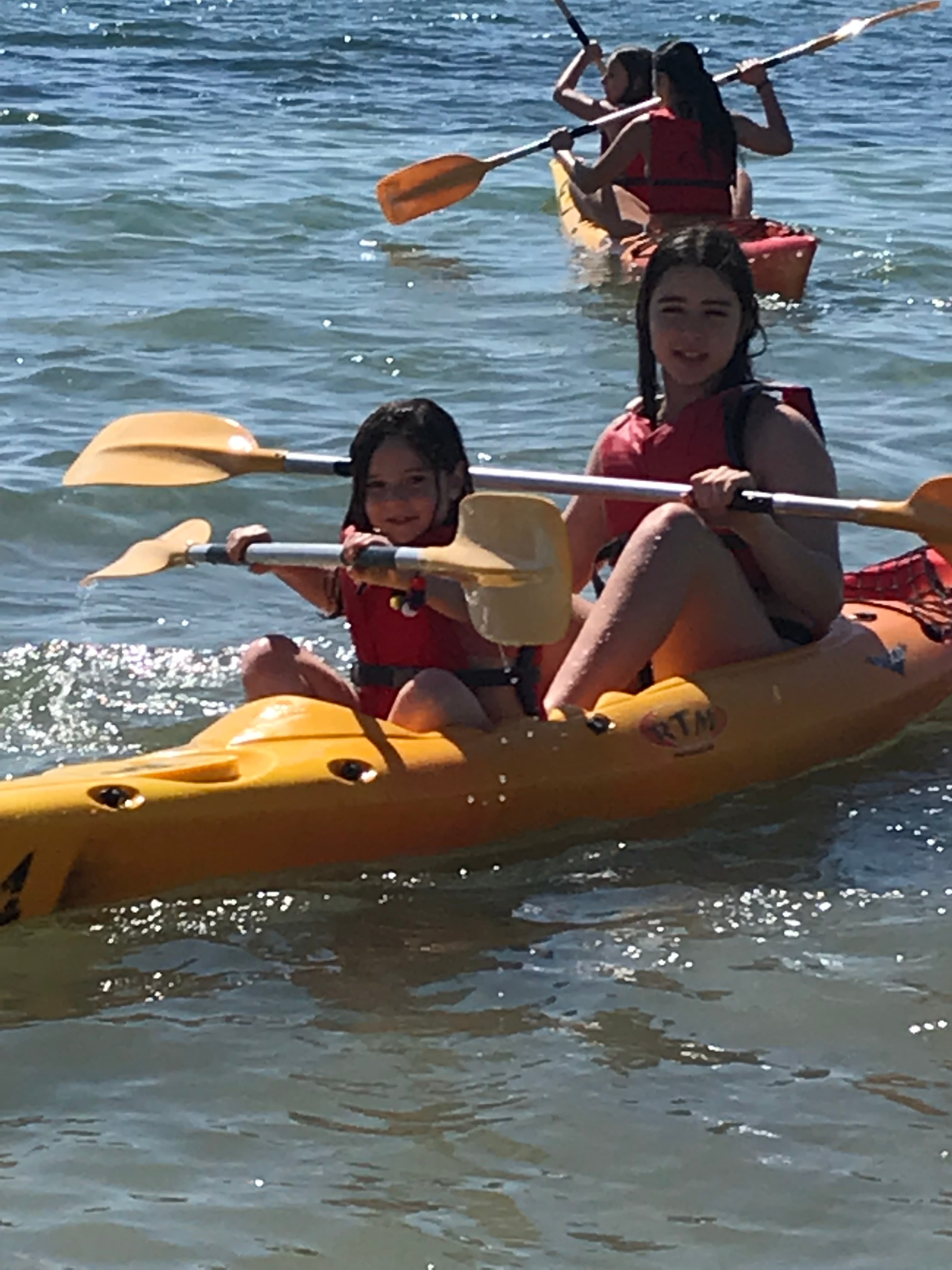 Excursion escolar con actividades en la naturaleza